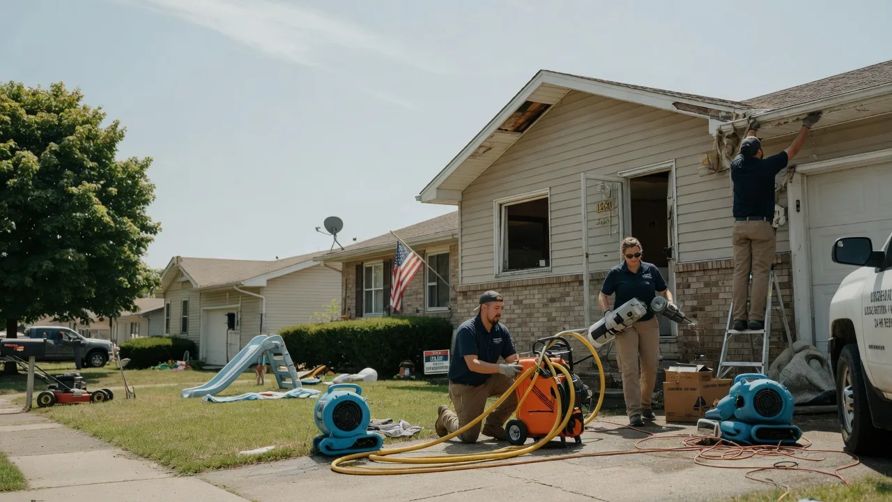 Water Damage Restoration in Elvaston, IL near me